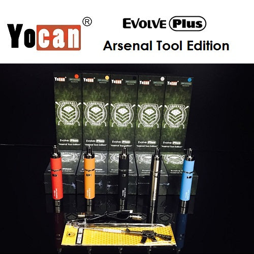 Official Yocan Evolve Plus Arsenal Tool Edition Wax Pen Kit Unboxing