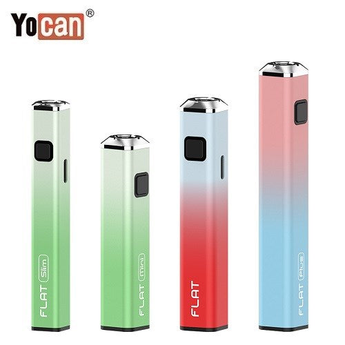 Yocan Flat Series Variable Voltage Preheat 510 Thread Battery Yocan USA