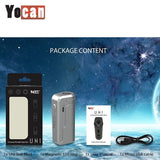Vape Pen Sales Yocan YocanUSA Uni Universal 510 Cartridge Mod Variable Voltage Preheat