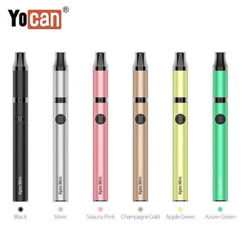 Yocan Apex Mini Variable Voltage Wax Pen Color Options Yocan USA