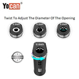3 Yocan Uni S Cartridge Battery Mod Adjustable Opening YocanUSA
