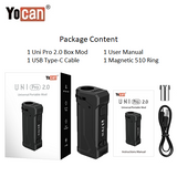 Yocan Uni Pro 2.0 VV 510 Thread Box Mod