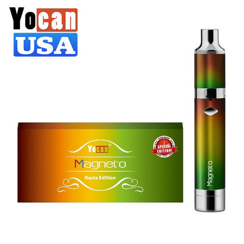 Yocan Magneto Rasta Version Wax Pen Kit