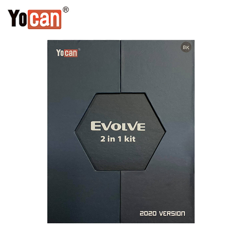 Yocan Evolve 2020 Version 2 in 1 Kit Box Front YocanUSA
