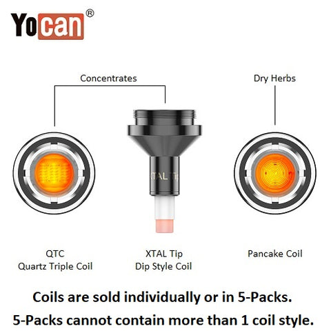 Yocan Falcon Wax and Dry Herb Replacement Coils Yocan USA