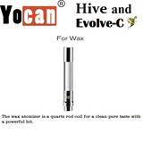 Yocan Hive, Hive 2.0, Evolve-C, and Flick - Replacement Wax Cartridges and Magnetic Rings