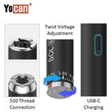 Yocan Ari (Original) 510 Thread Twist Wax Cartridge Battery