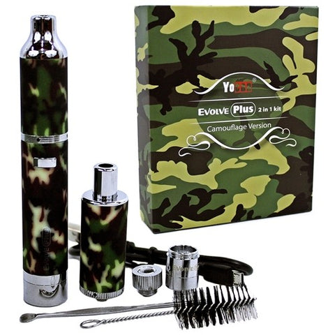 Yocan Evolve Plus Camouflage Edition 2 In 1 Wax And Dry Herb Pen