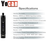 Yocan iShred Dry Herbalizer Kit